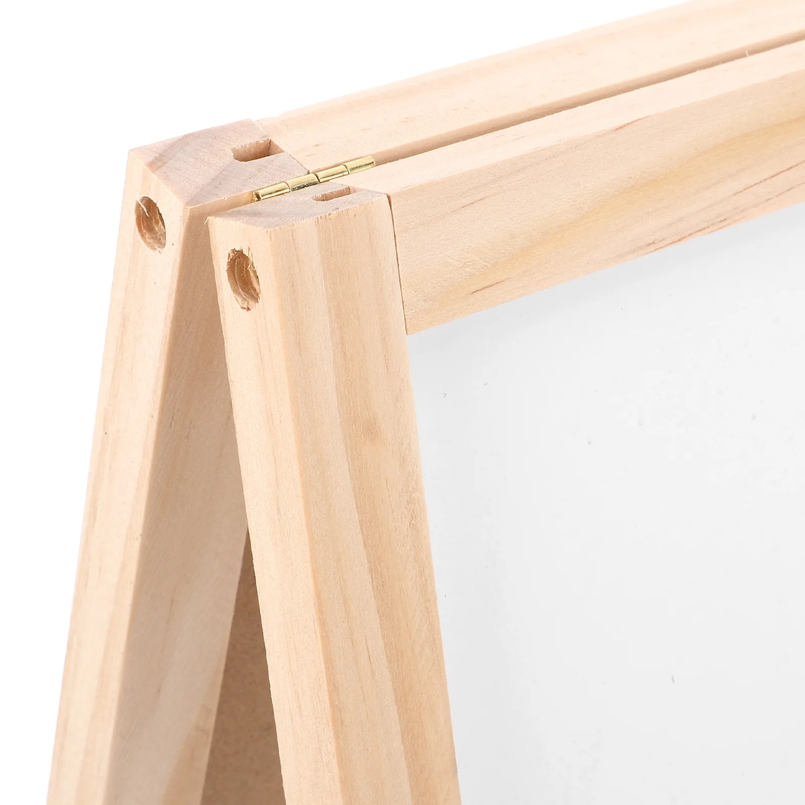 Nachrichtentafel aus Holz, kleine Kreidetafel für Kinder, Schreibtafel, löschbarer, wiederverwendbarer Antwortschreibtisch