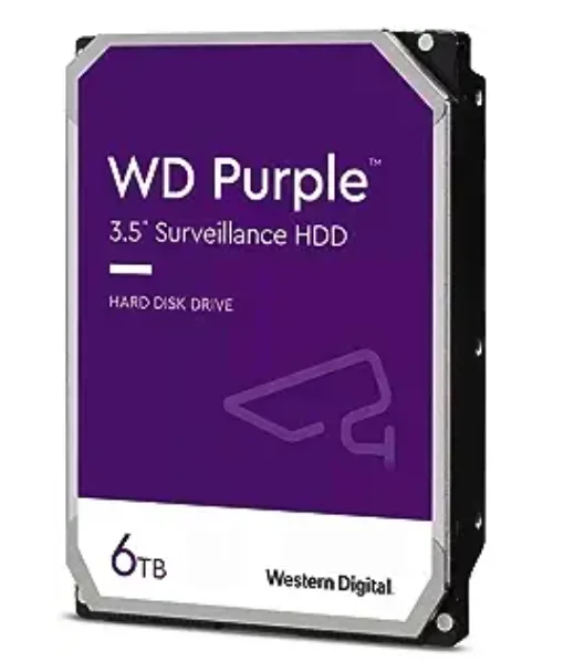 Оптовая продажа WD60PURX фиолетовый 2 ТБ 3 ТБ 4 ТБ 6 ТБ 8 ТБ жесткий диск для DVR видеонаблюдения