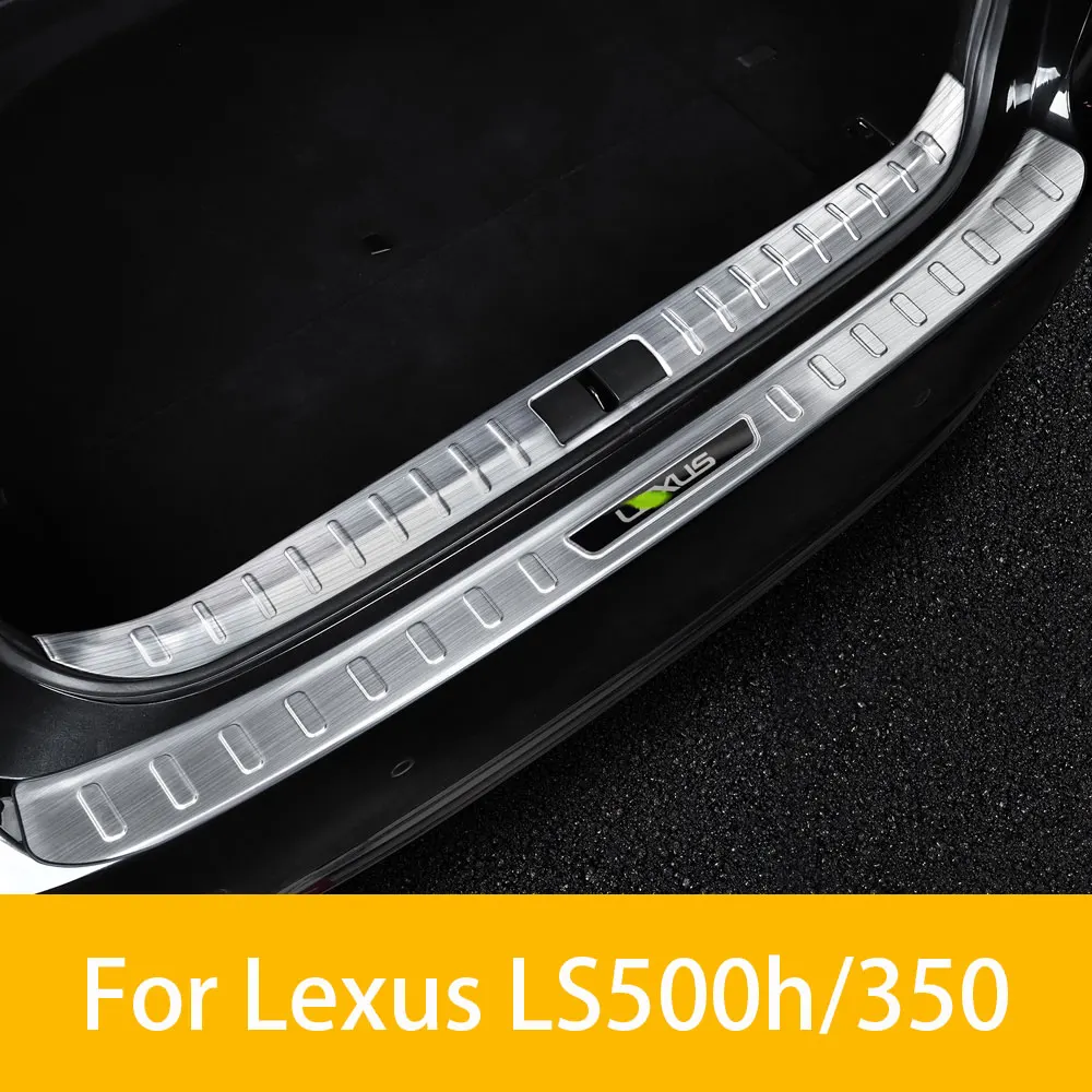 For Lexus LS500h/350 18-24 rear guard, trunk protection, tailgate pedal modification