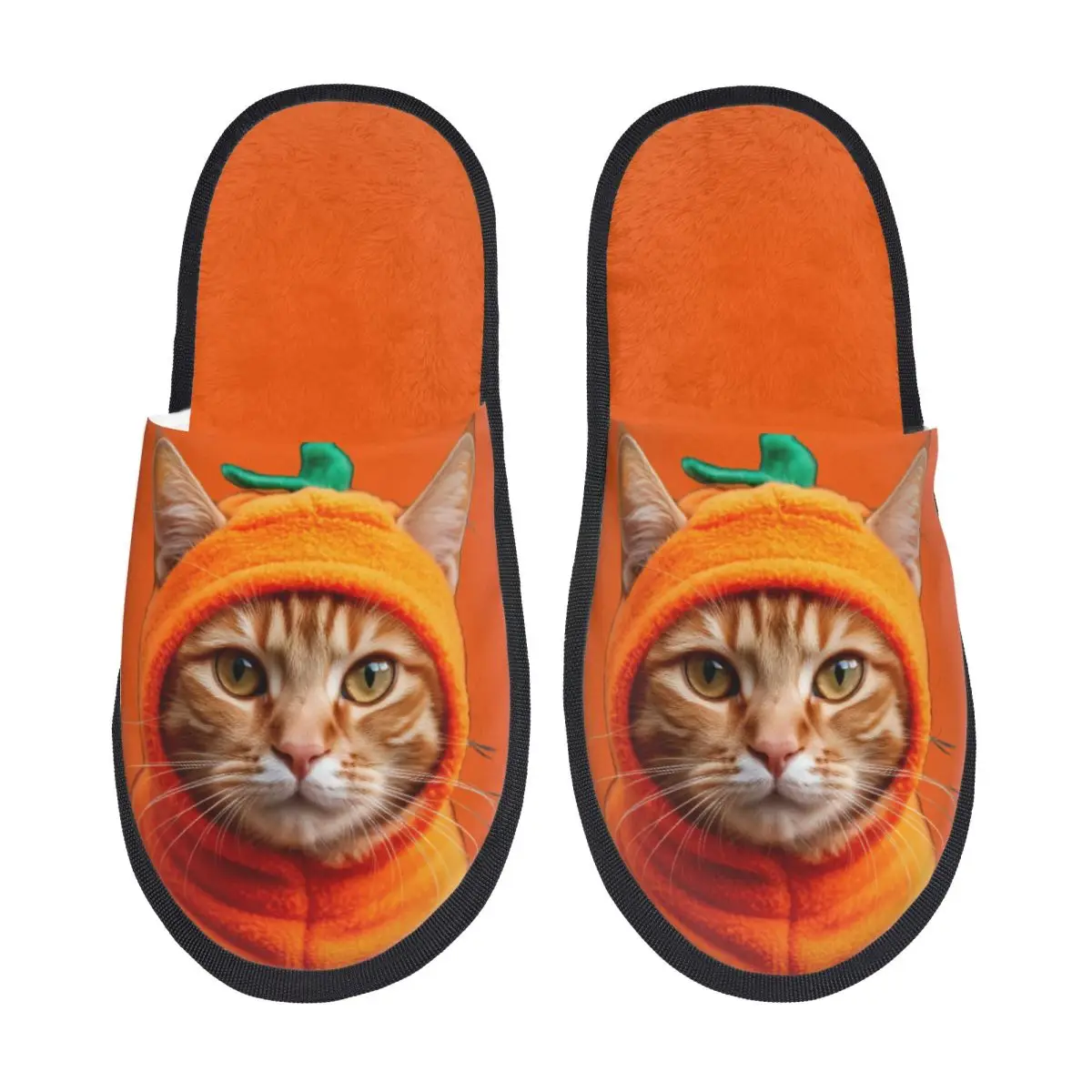 Custom Cute Cat Guest Slippers for Bedroom Women House Slipper