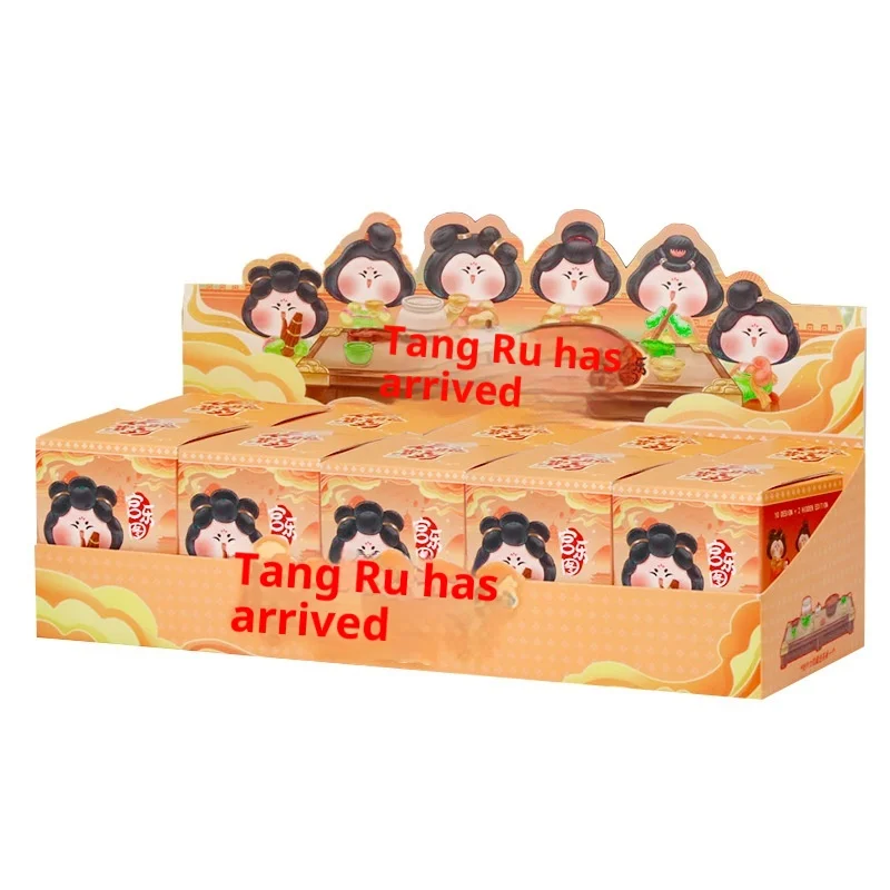 

Creative Cute Ancient Style Tang Doll Blind Box Desktop Decoration Palace Music Q Version Toy Gift For Girls Birthday Blind Box
