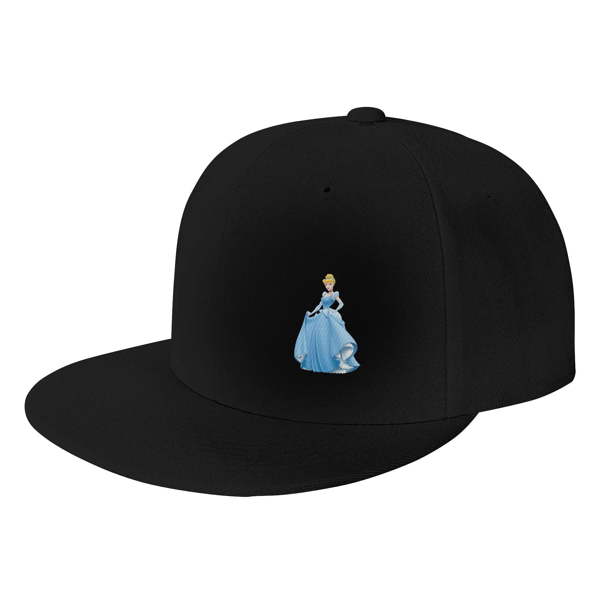 Cinderella  Unisex for School Outdoor Play Sun Protection Personalized Hip-hop Curved brim Adjustable bucket hat