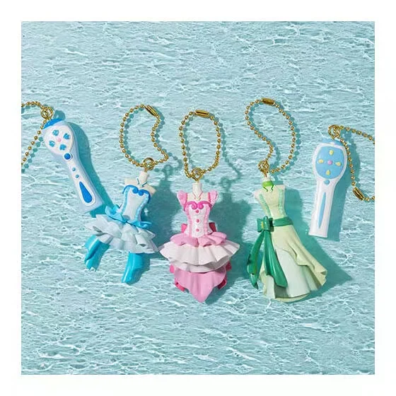 

BANDAI Mermaid Melody Series Peripheral Toy Clothing Transformation Props Hanging Egg Table Decoration Birthday Gift