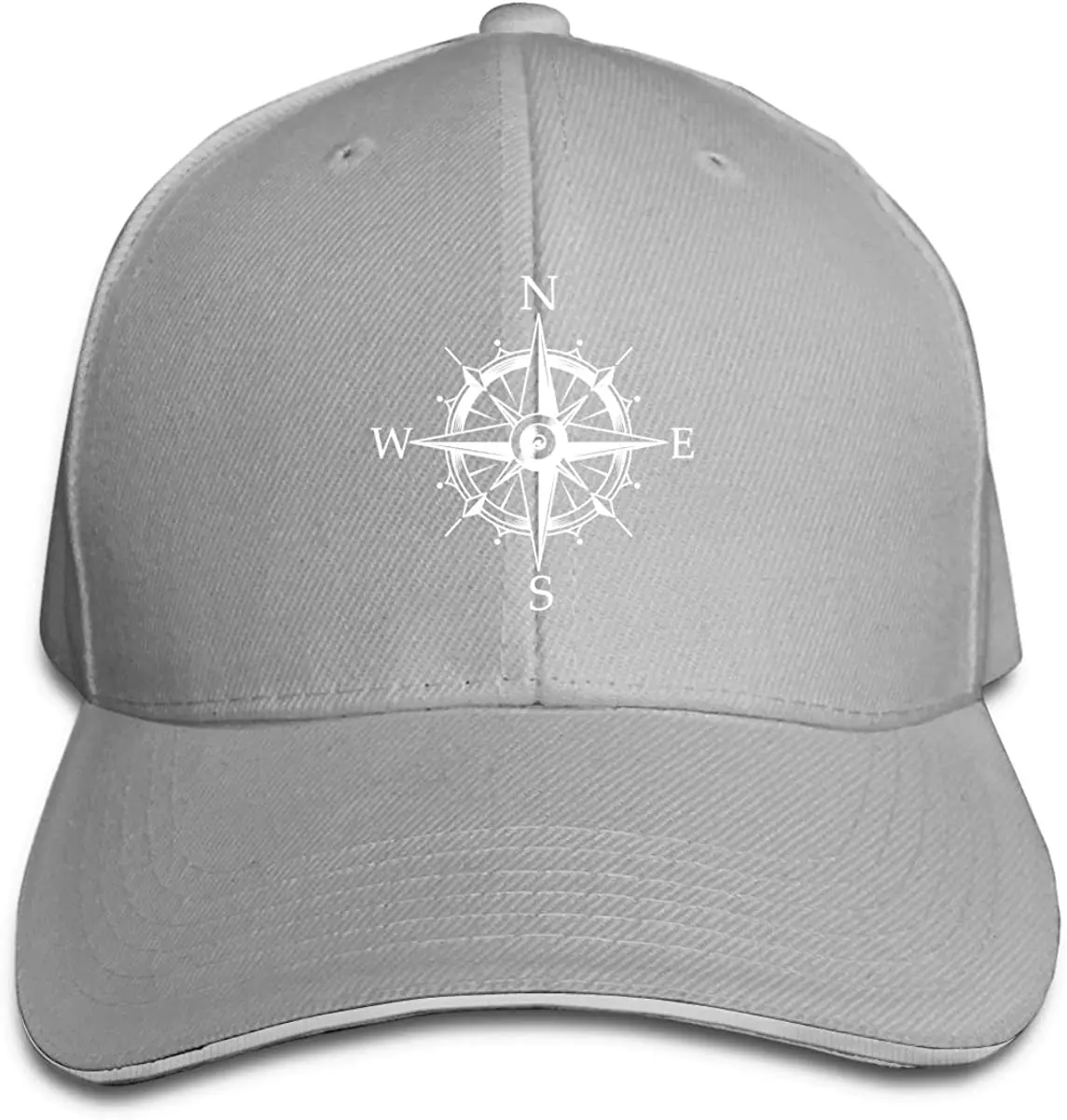 Unisex Nautical Sailing Compass Baseball Cap Adjustable Hat for Men and Women