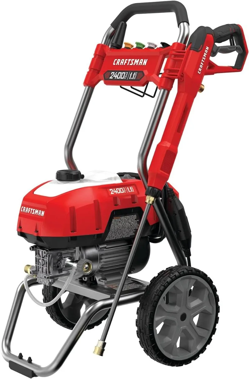 

CRAFTSMAN Electric Pressure Washer, Cold Water, 2400-PSI, 1.1-GPM, Corded (CMEPW2400)