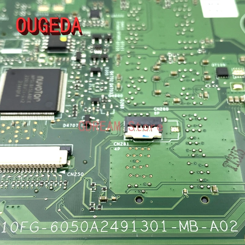 Imagem -06 - para Satélite Toshiba C855-s5206 C855 S855 L855 Placa-mãe Teste Completo Ddr3 Ougeda-v000275070 6050a2491301