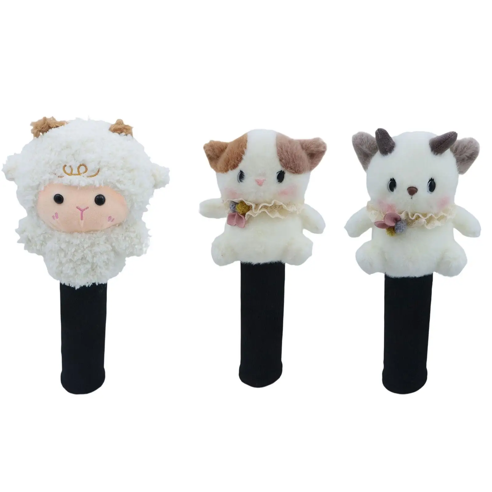 

Деревянный головной убор водителя для гольфа, новинка, защитный чехол, вязаный плюшевый чехол для клюшки для клюшки, подарки для женщин и мужчин, подарок игроку в гольф