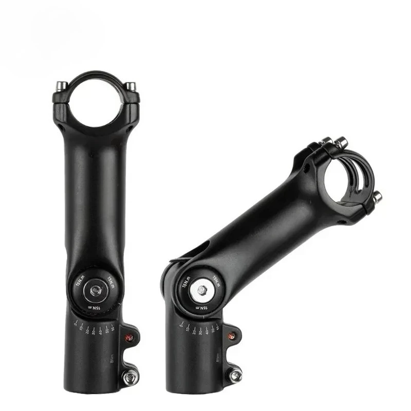 Adjustable Height Riser Stem 31.8mm 90/110mm MTB Cycling Parts