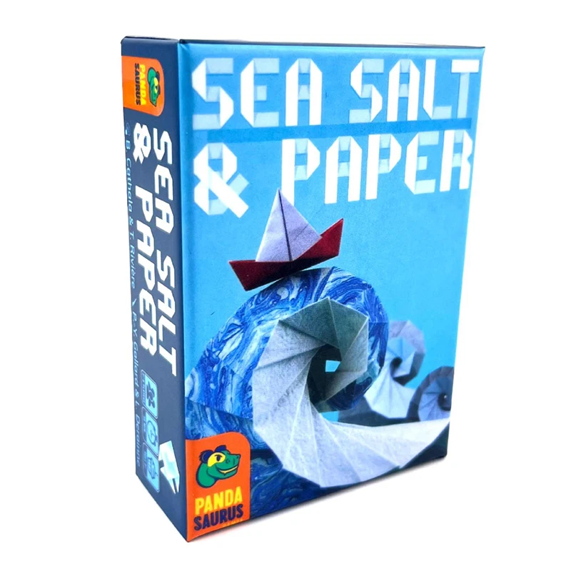 Sea Salt and Paper English Board Game And EXTRA SAL | Card Game | Ages 8+ | 2-4 Players | 15-30 Minutes Playing Time