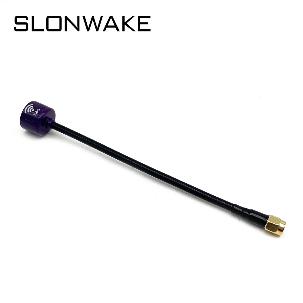 5.8G Omnidirectional Antenna RHCP antenna Directional high-gain 3dBi FPV antenna SMA/RP-SMA is used to transmiter RC FPV racing