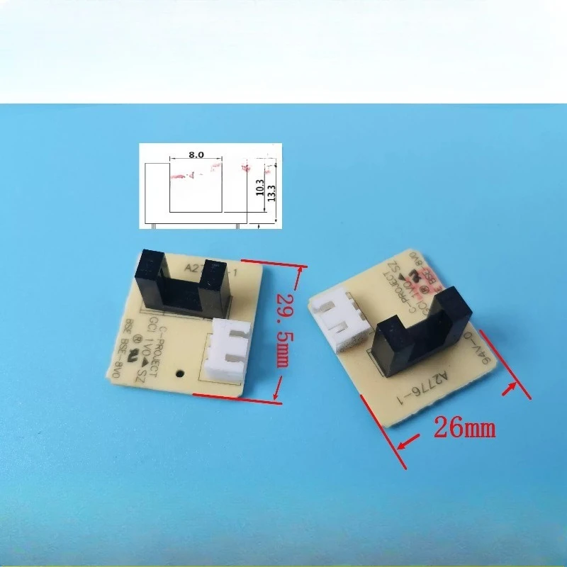 2Pcs for Samsung Air Conditioner Sliding Door Position Sensor Photoelectric Switch A2776-1 BSE-8V0