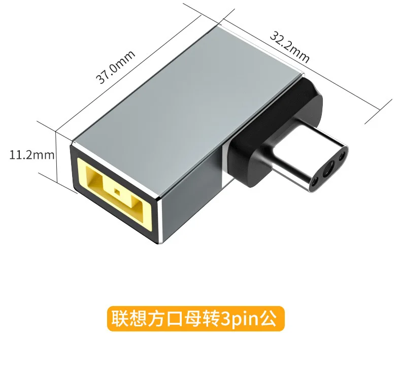 Adaptor 230w Gamebook Charging Dc Connector Female Head To 3-pin Suitable For Razer Laptop Power Supply  Converter Adapter