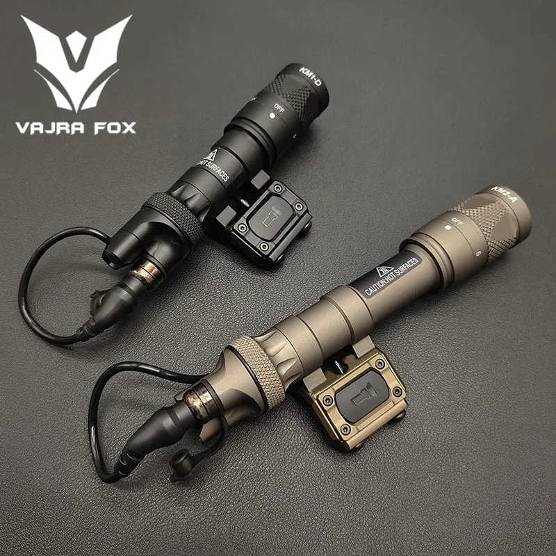 

Tactical Weapon Light M300V M600V Flashlight Strobe LED Scout Flashlight / Remote Pressure Switch for Hunting Picatinny Rail