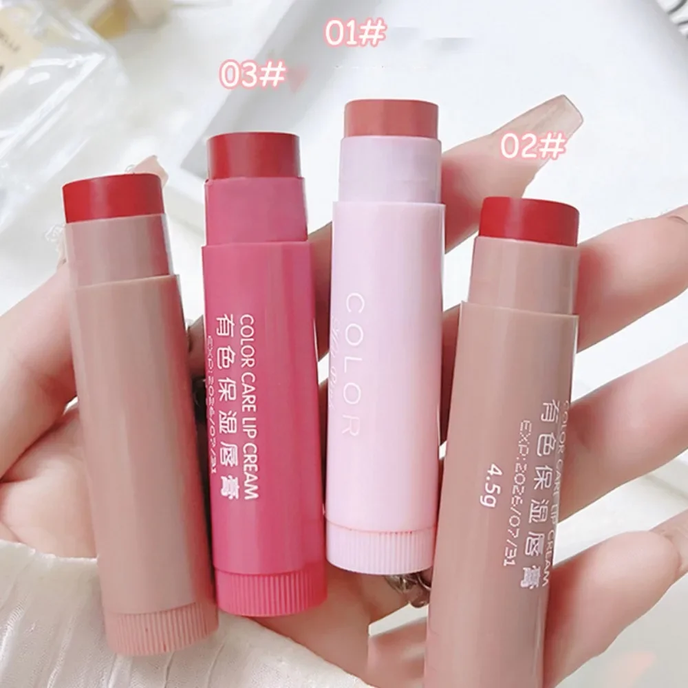 Lippenstift, süßer roter Farbton, Make-up-Pflege, Kosmetik, farbiger Lippenbalsam, Lippenstift, feuchtigkeitsspendend, verblassende Lippenlinie, Anti-Trocknungs-Lippen-Make-up-Set