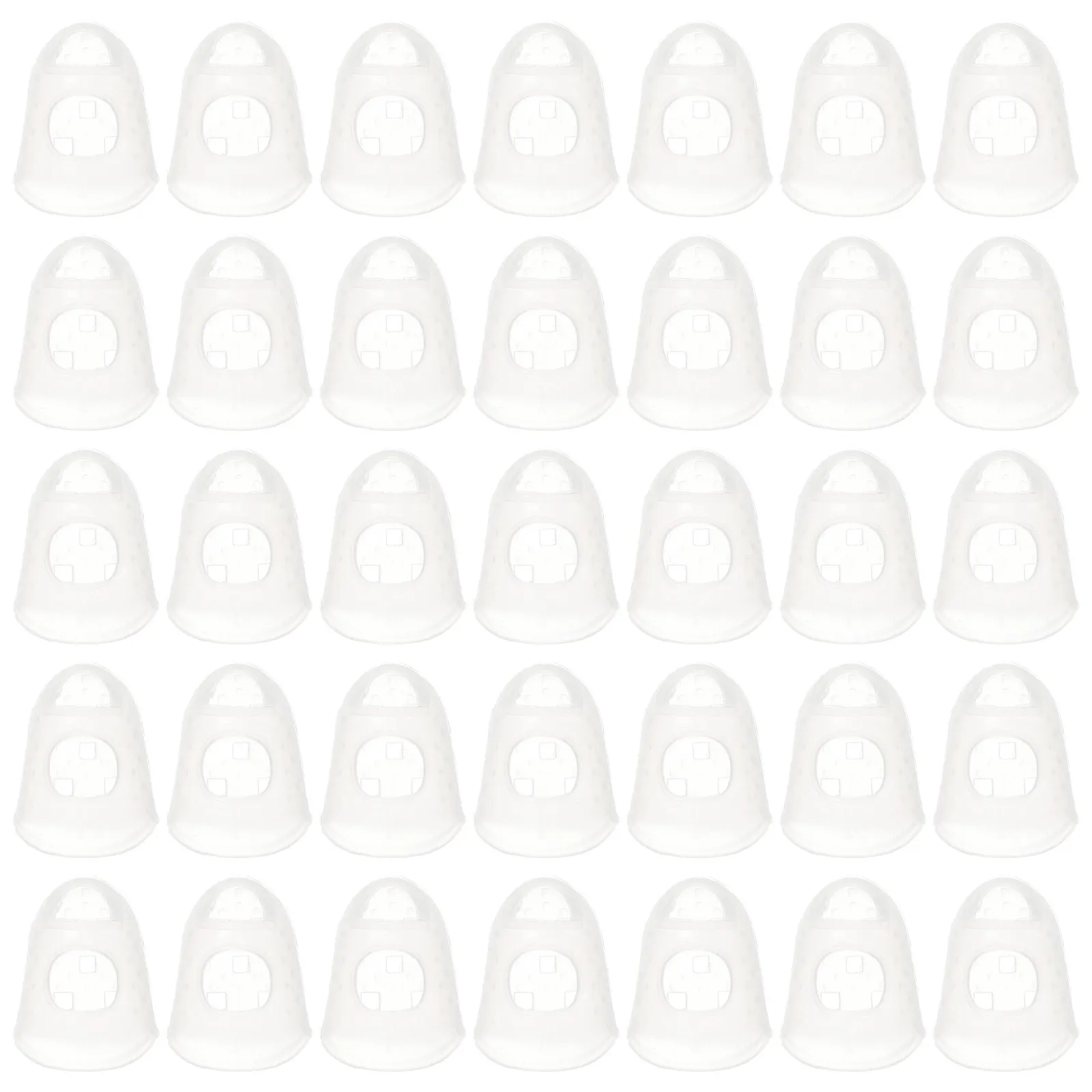 Guitar Fingertip Protectors 40 Pack Silicone Finger Guards for Acoustic Electric Guitar Ukulele Beginners