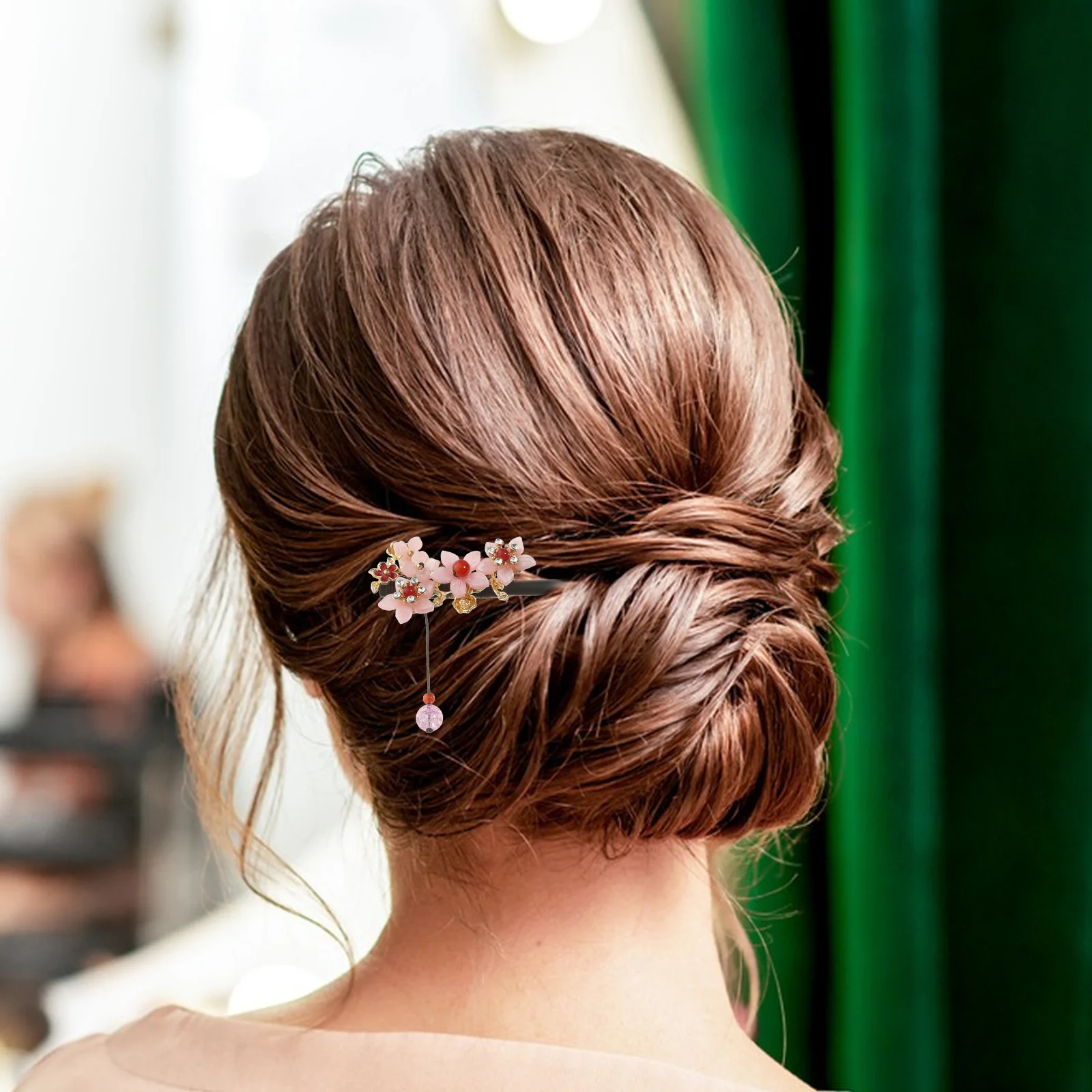 

4 Pcs Chinese Women Hair Sticks Style Handmade Hairpin Chignon Ancient Hairpins