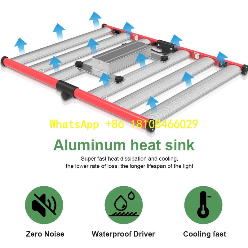 

Aluminum Body 3000K IP65 Dimmable White SMD3030 320W Full Spectrum Hydroponic Grow Light Bar Commercial Indoor Plant Bloom Lamp