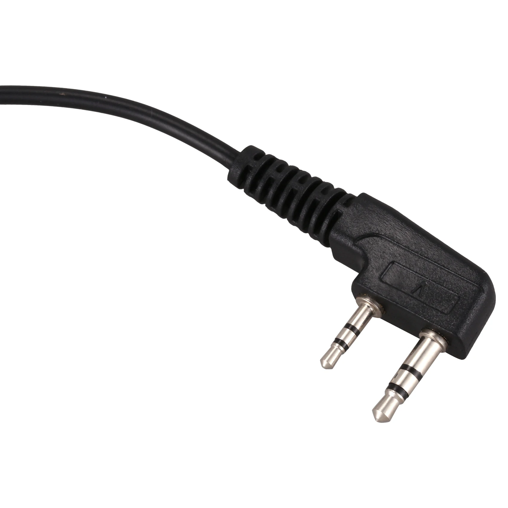 5X 2 Pin PTT MIC Headset Covert Acoustic Tube In-Ear Earpiece For Kenwood TYT Baofeng UV-5R BF-888S CB Radio