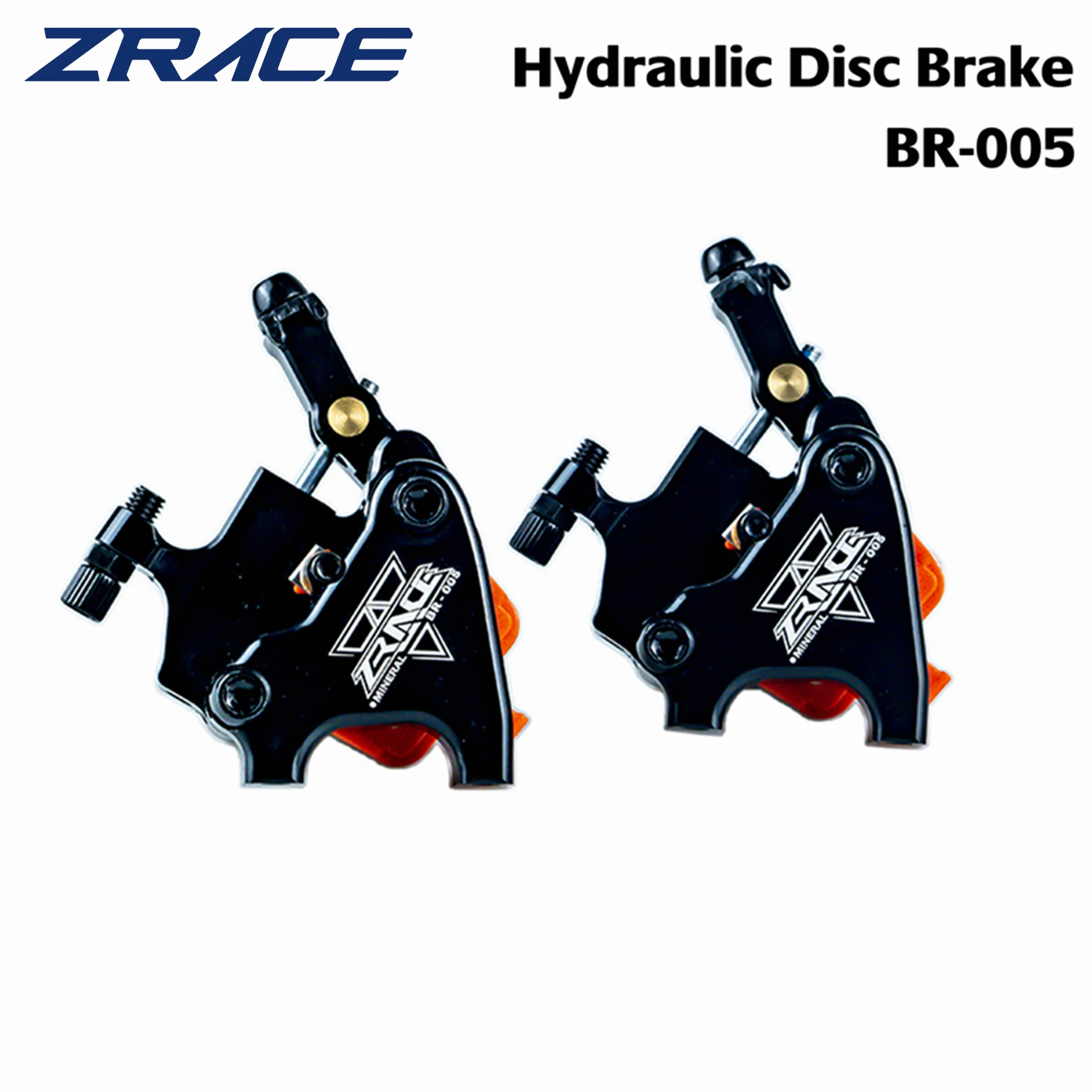 

ZRACE BR-005 Cable Actuated Hydraulic Disc Brake Enlarge the Piston For Road Cyclo-cross CX Bike, CycloCross