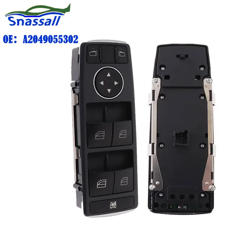 

Driver Side Electric Window Switch For Mercedes Benz W204 C220 C E Class W212 S212 C250 C300 C350 C63 E350 E550 E250 A2049055302