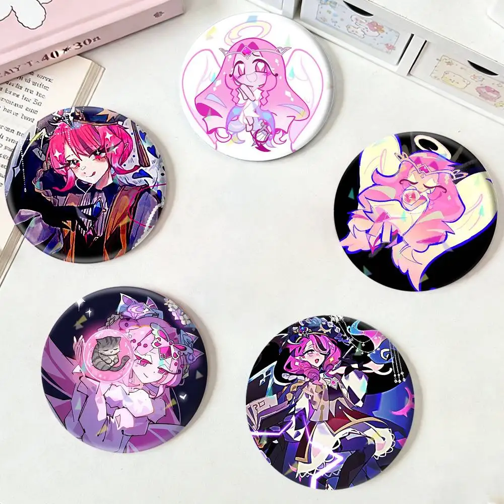 

Eternal Sugar Cookie Tinplate Badges Niche Design Brooch for Backpack Lapel Pins Creative Accessories