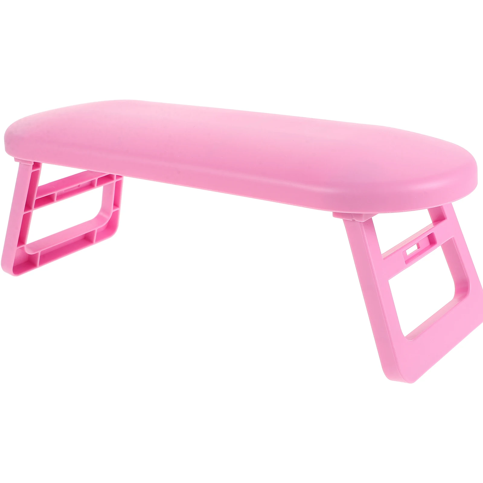 

Portable Foldable Wrist Rest Stand Manicure Hand Pillow Armrest Holder Pink Nail Tech Tools Stable Support Longlasting