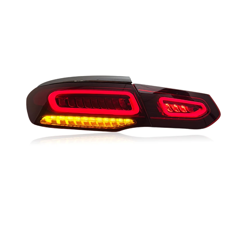 SJC Auto New Tail Lamp Taillight for Mercedes Benz GLC Coupe 2017-2019 Red Style Auto Upgraded Rear Lamp Car LED Tail Lights #6