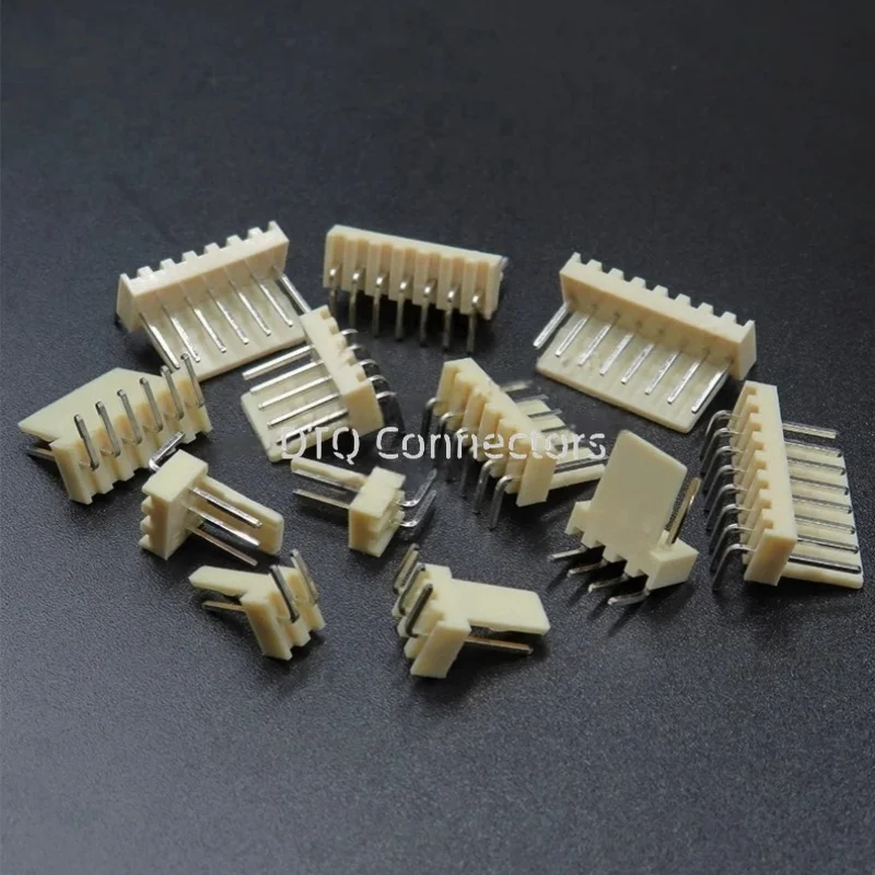 20 Sets KF2510 Connector 2.54mm Pitch 2/3/4/5/6/7/8/9/10/11/12P housing + straight needle /curved needle seat + terminal KF-2510
