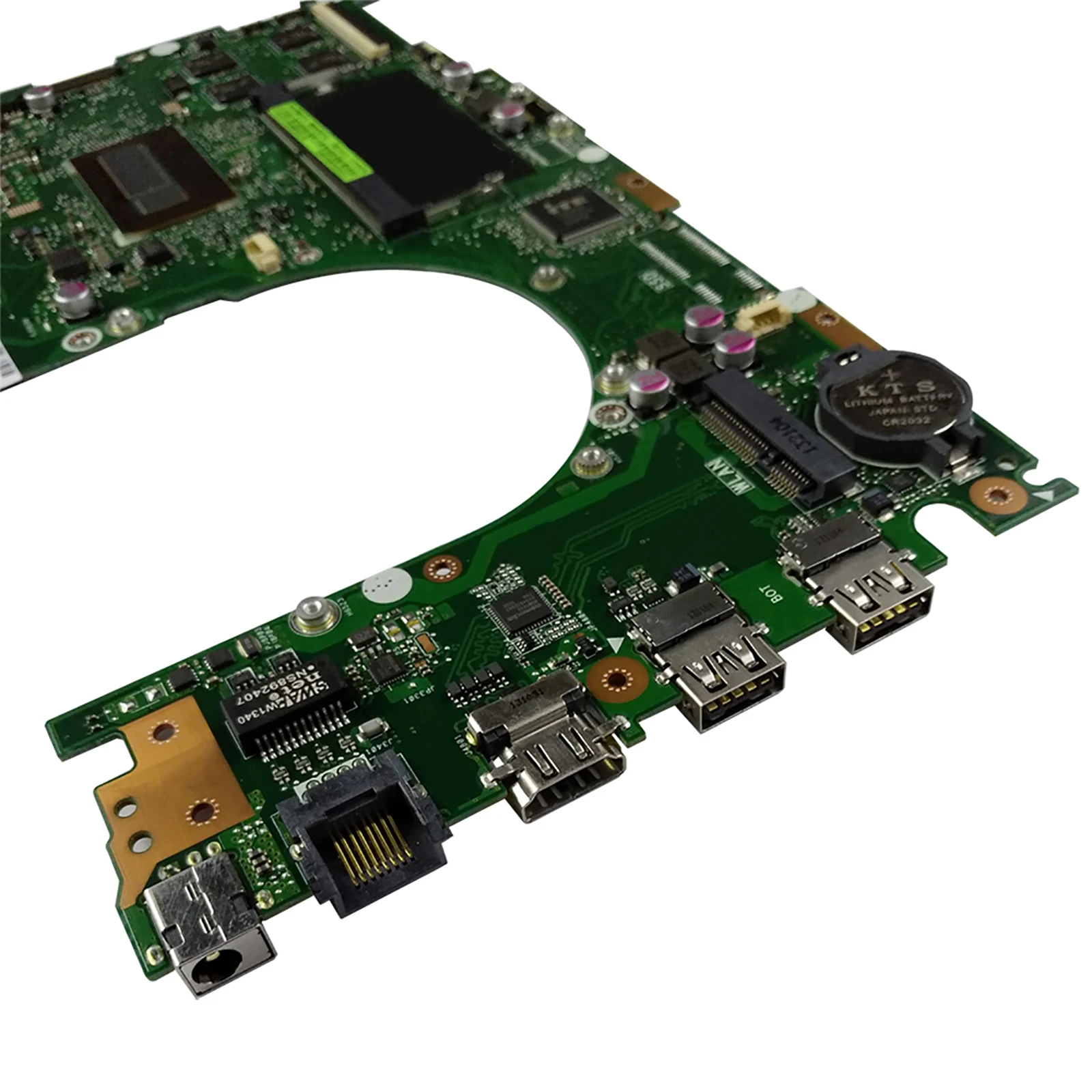 Para asus q501 q501l placa-mãe do portátil q501la com i5 i7-4th gen cpu 4gb-ram notebook mainboard 100% testado ok vivobook