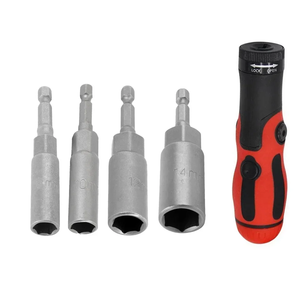 

Socket Spanner Screwdriver Bit Handsaw Handle Adapter Kit Wood Metal Cutting Reciprocating Saw Hand Wrench Socket Tool