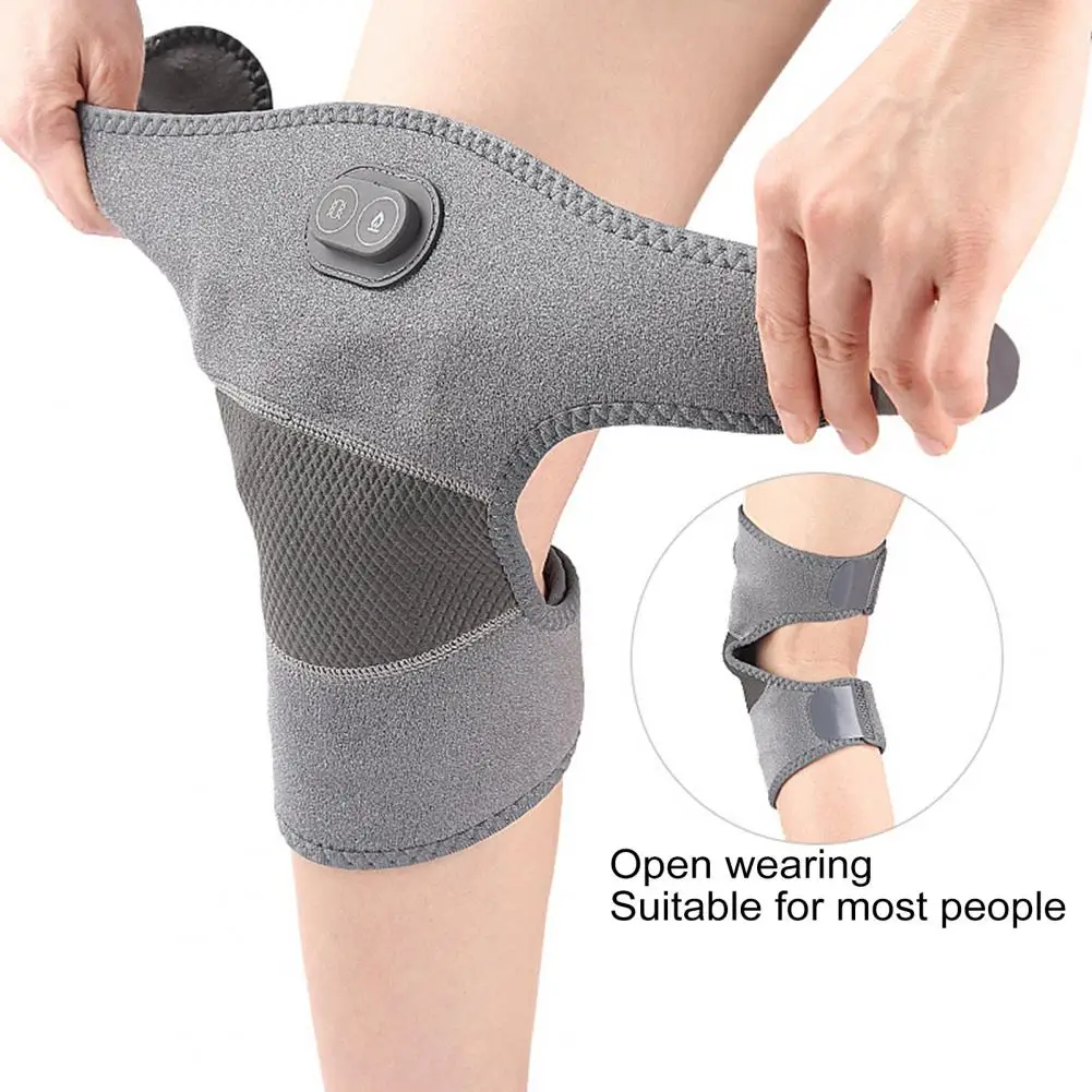 Adults Knee Wrap Electric Knee Pad with Adjustable Temperature Usb Powered Arthritis Pain Relief Brace Wrap for Knee Joint