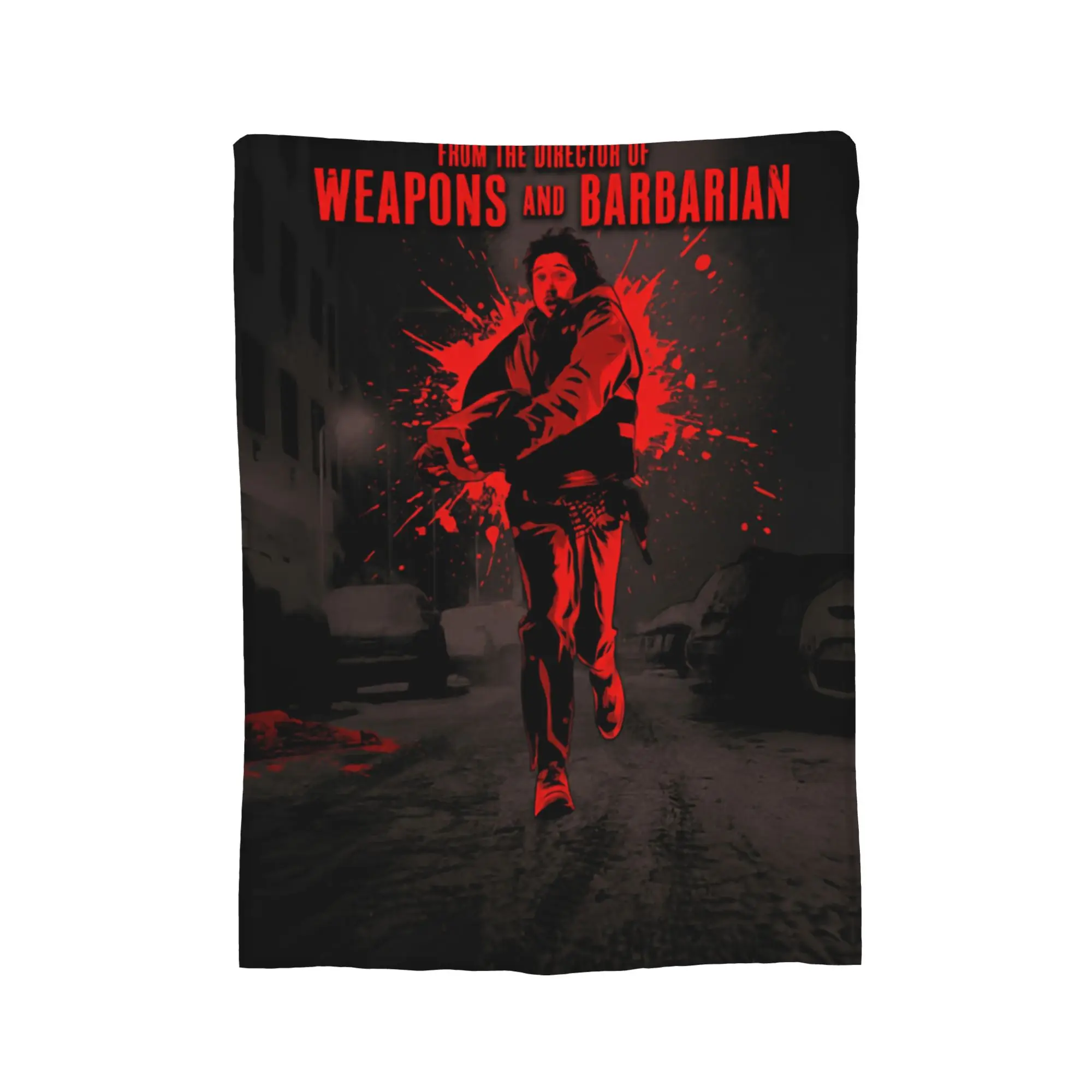 Bryan  Zach Cregger Horror 2026 Knitted Blanket Plush Throw Blanket Summer Air Conditioning Printed Soft Warm Bedsprea