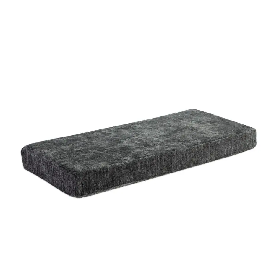 

Bench Cushion 54x16 Inch Soft NonSlip Furniture Cushions for Bench Couch Swing Setee with Ties, Dark Grey