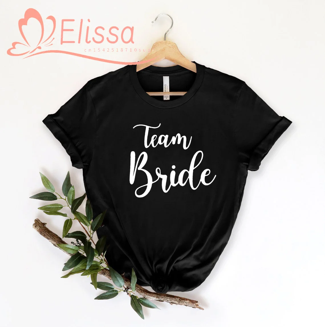 Bachelorette Team Bruid T-shirt Estisch Wedding Party Ulzzang T-shirt Cato Vrouwen Thee Bruid Korte Vrouwen Tops Drop Schip