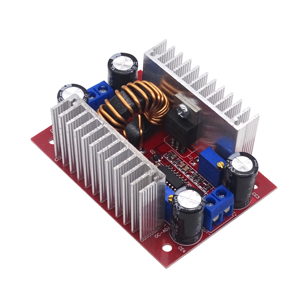 400W 15A DC-DC Power Converter Boost Module Step-up Constant Power Supply Module 8.5V-50V to 10V-60V LED Boost Module Wholesale image 5