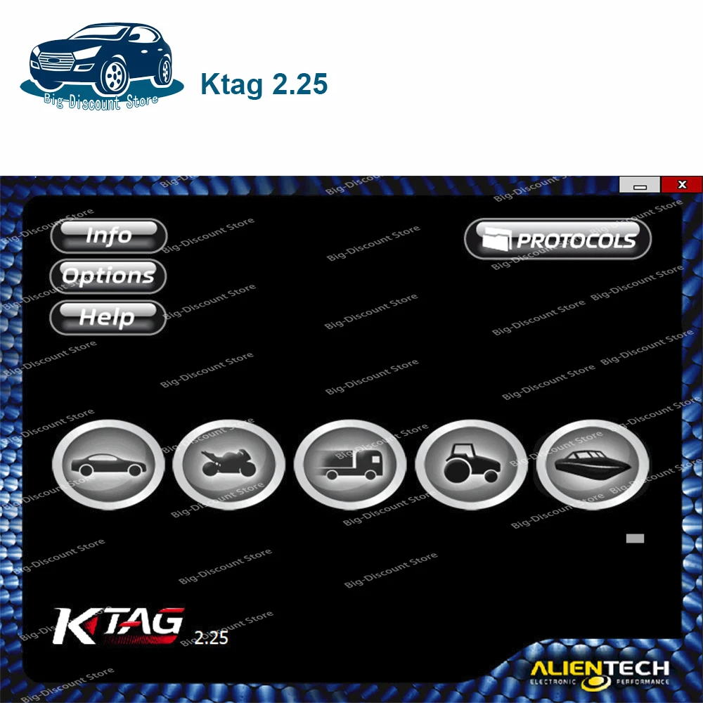 Newest Ktag 2.25 for Kess V5.017 Cars Trucks ECU Programmer K-T-A G V7.020 Online Version