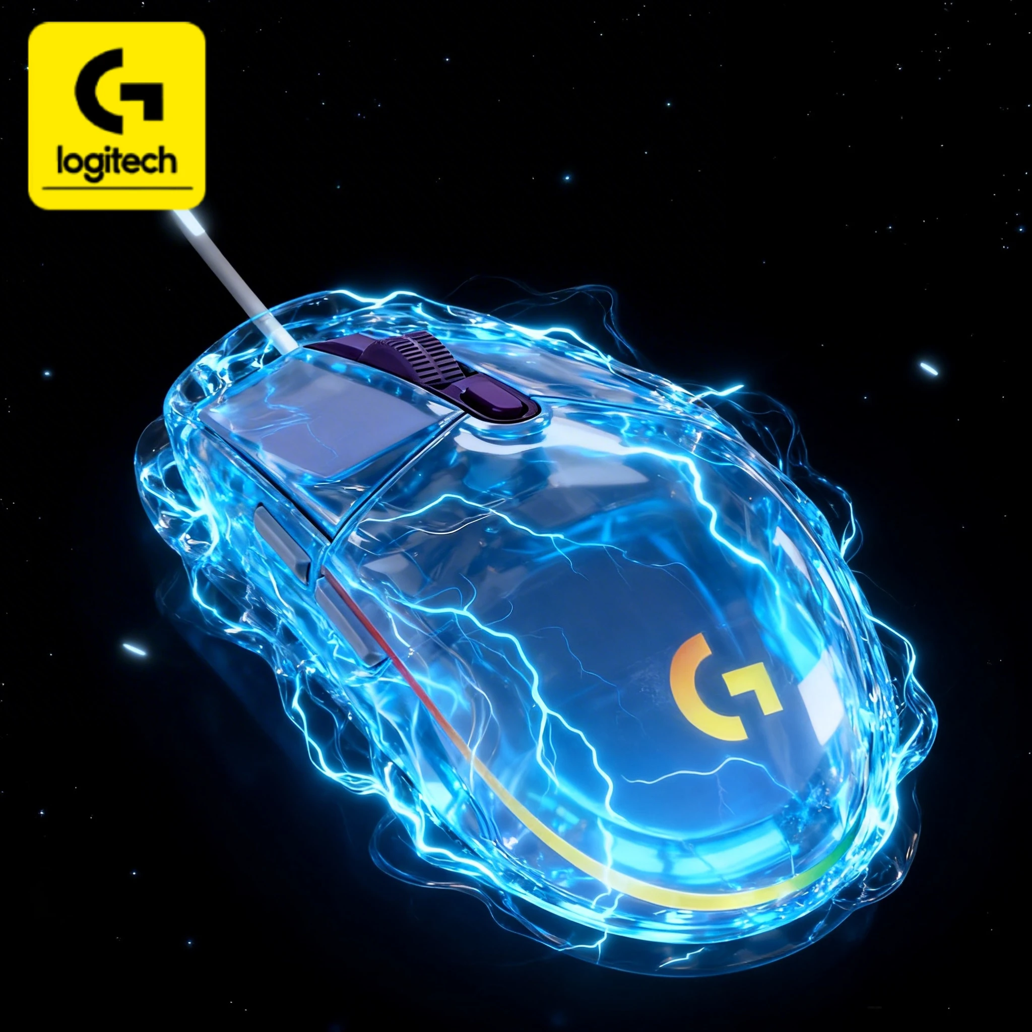 Logitech G102/G203/G402 wired gaming mice, 8000 DPI precise tracking, RGB lighting effects ignite the e-sports battlefield.