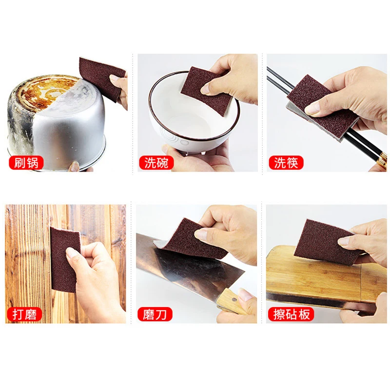 Magic Cleaning Brush Melamine Sponge Carborundum Kitchen Sponge Eraser for Pan Pot Dish Kitchen Utensils Cleaning Tool Accessori - view 4