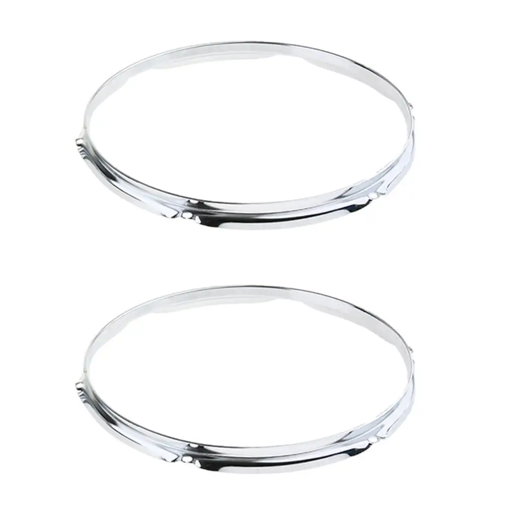 

2pcs Metal Snare Drum Rim Hoop for or Drum Percussion Instrument