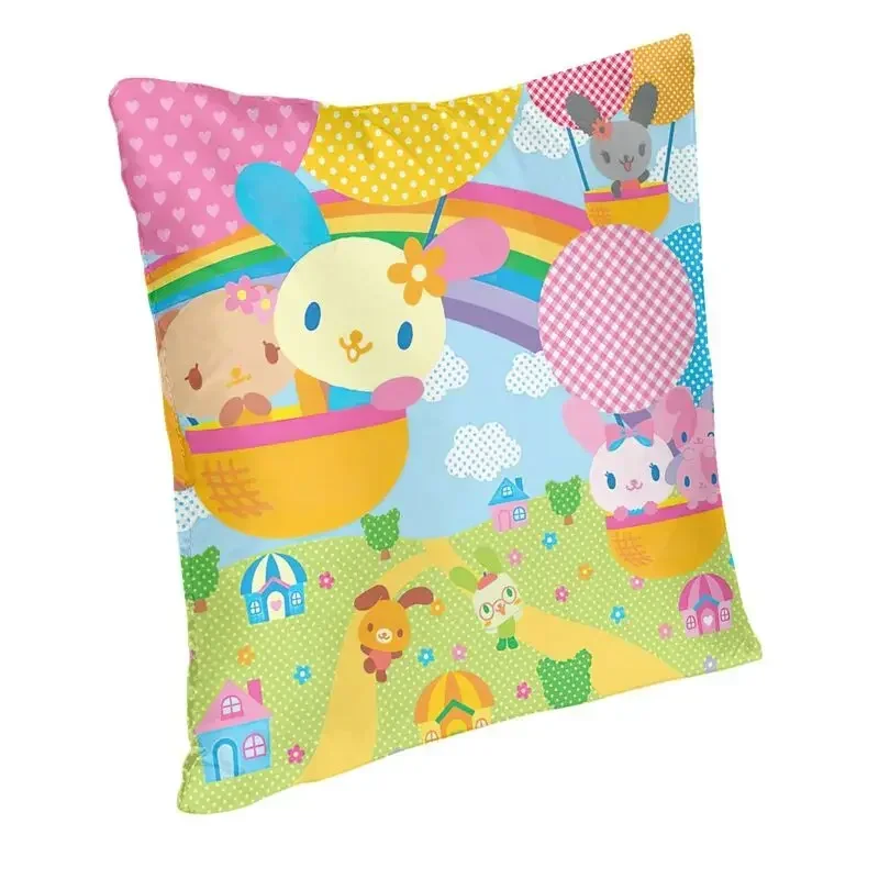 Kawaii Bunny Sugarbunnies Cushion Covers Sofa Home Decorative Anime Cartoon Square Throw Pillow Case 45x45