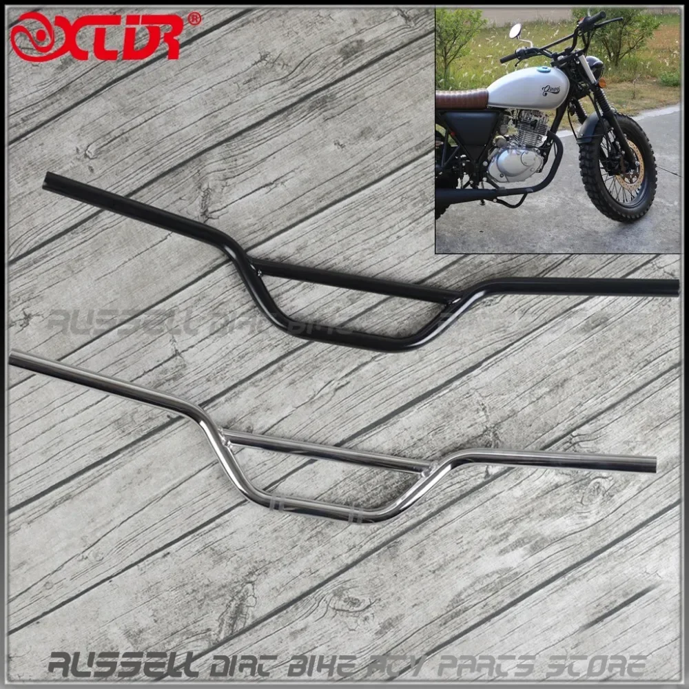 Retro motorcycle modification 22MM off-road tracker scrambler steering handlebar Cafe razer