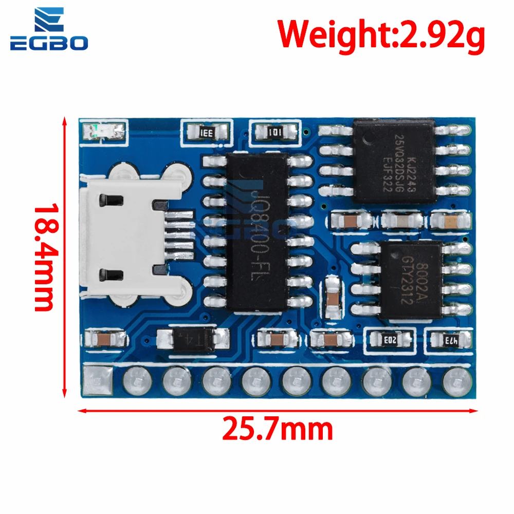 JQ8400-FL USB Programmable Motion Activated Recordable Greeting Card MP3 player Sound Module