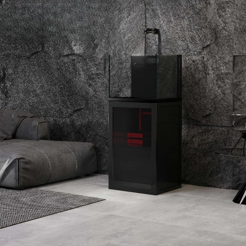 Serbatoio filtro industriale con fondo d'aria Acquario in vetro ultra bianco