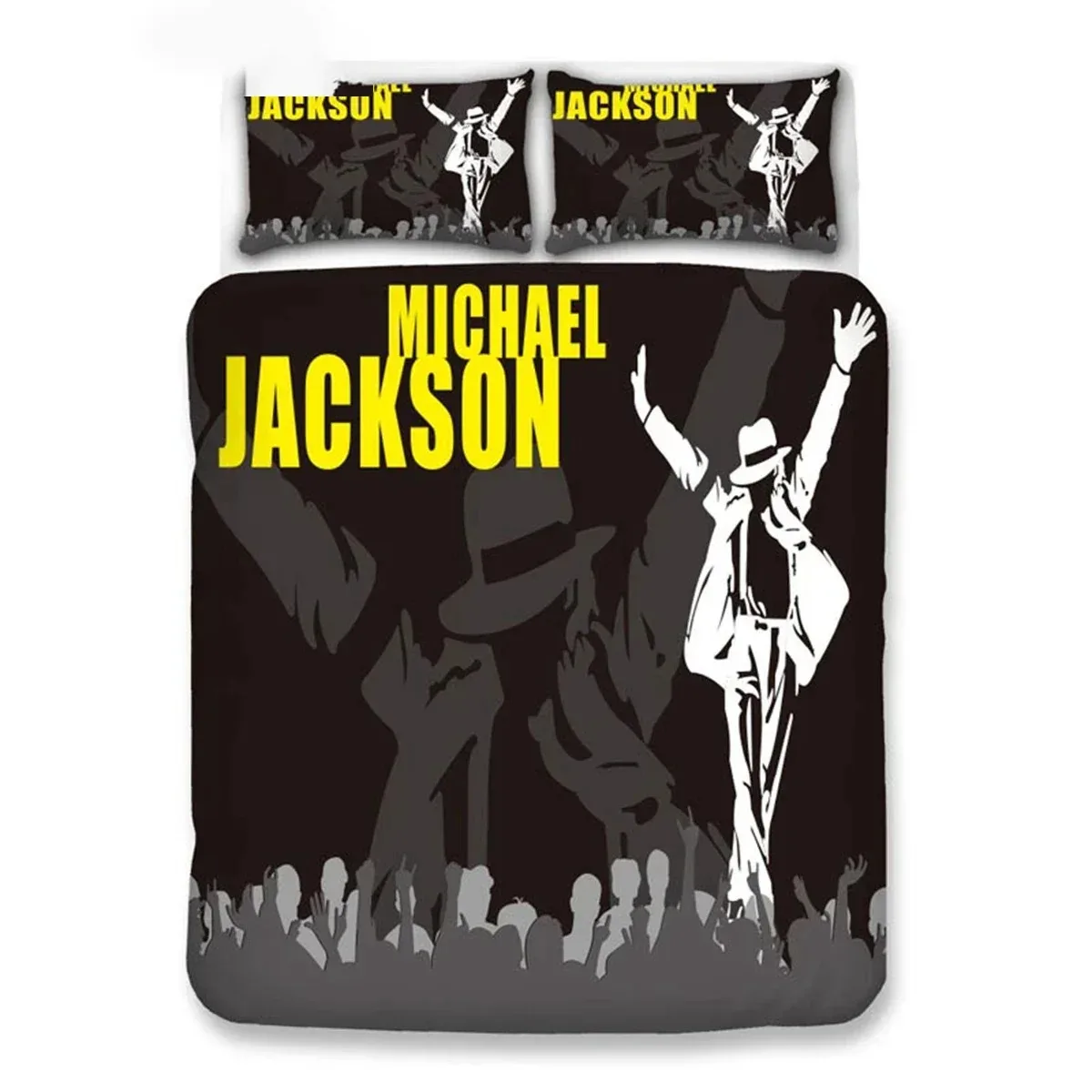 

3D Print Michael Jackson Bedding Set For Bedroom Soft Modern Bedspreads Comefortable Kids Duvet Cover Quilt Cover And Pillowcase