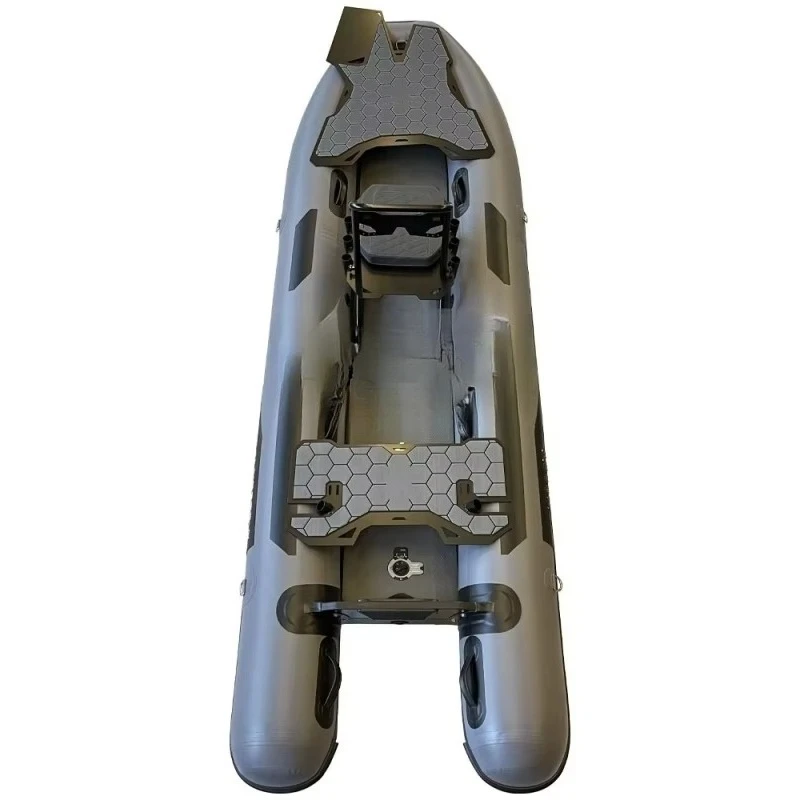 2025 New Product 4m Inflatable Boat  Rubber Kayak with Air Floor for Fishing