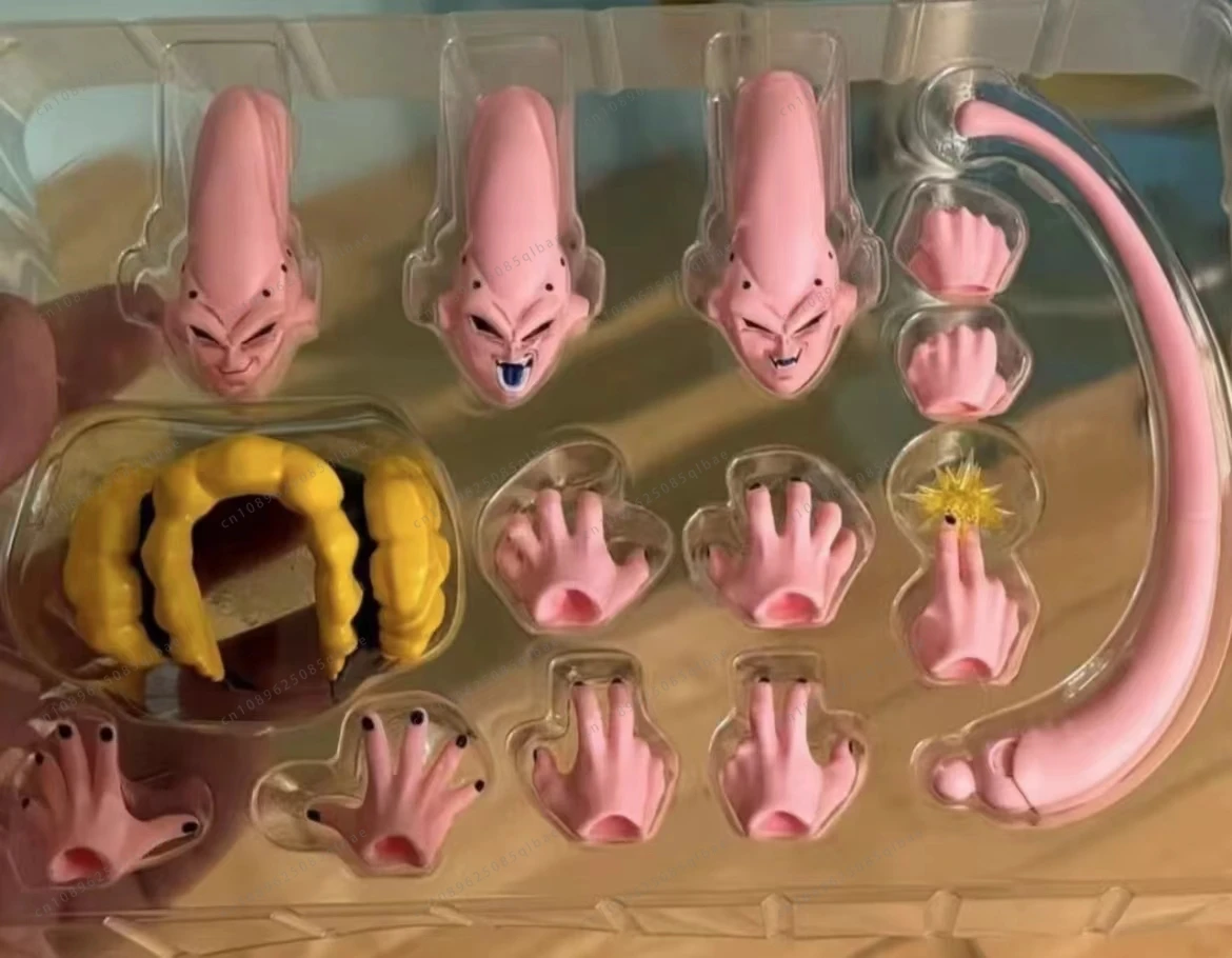 Tonsenarttoys Dragon Ball S.H.Figuarts SHF Cunning Devourer Majin Buu Custom Headsculpt Set Anime Action Figures model  toys