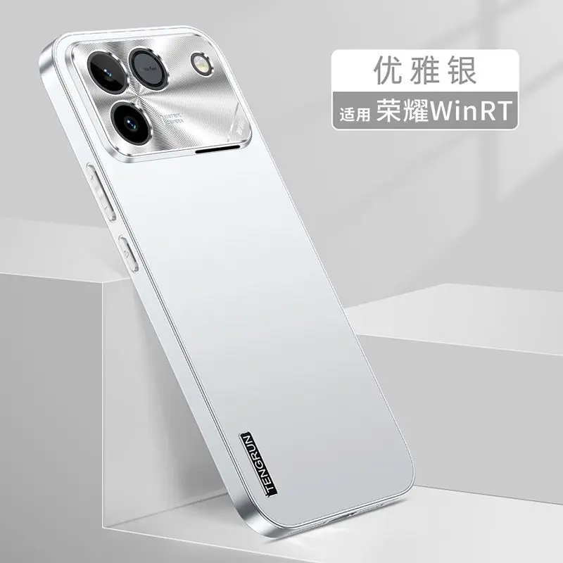 Étui mat antidérapant pour Honor Win RT, Dissipation de chaleur, objectif métallique, housse en polycarbonate anti-chute, pare-chocs antichoc pour Huawei Honor WinRT
