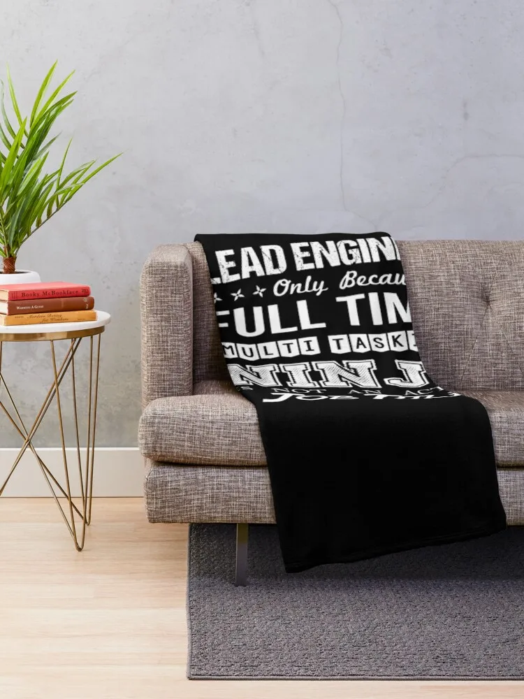 Lead Engineer - Multitasking Ninja Throw Blanket Large Decorative Sofa Luxury Thicken Bed covers Blankets