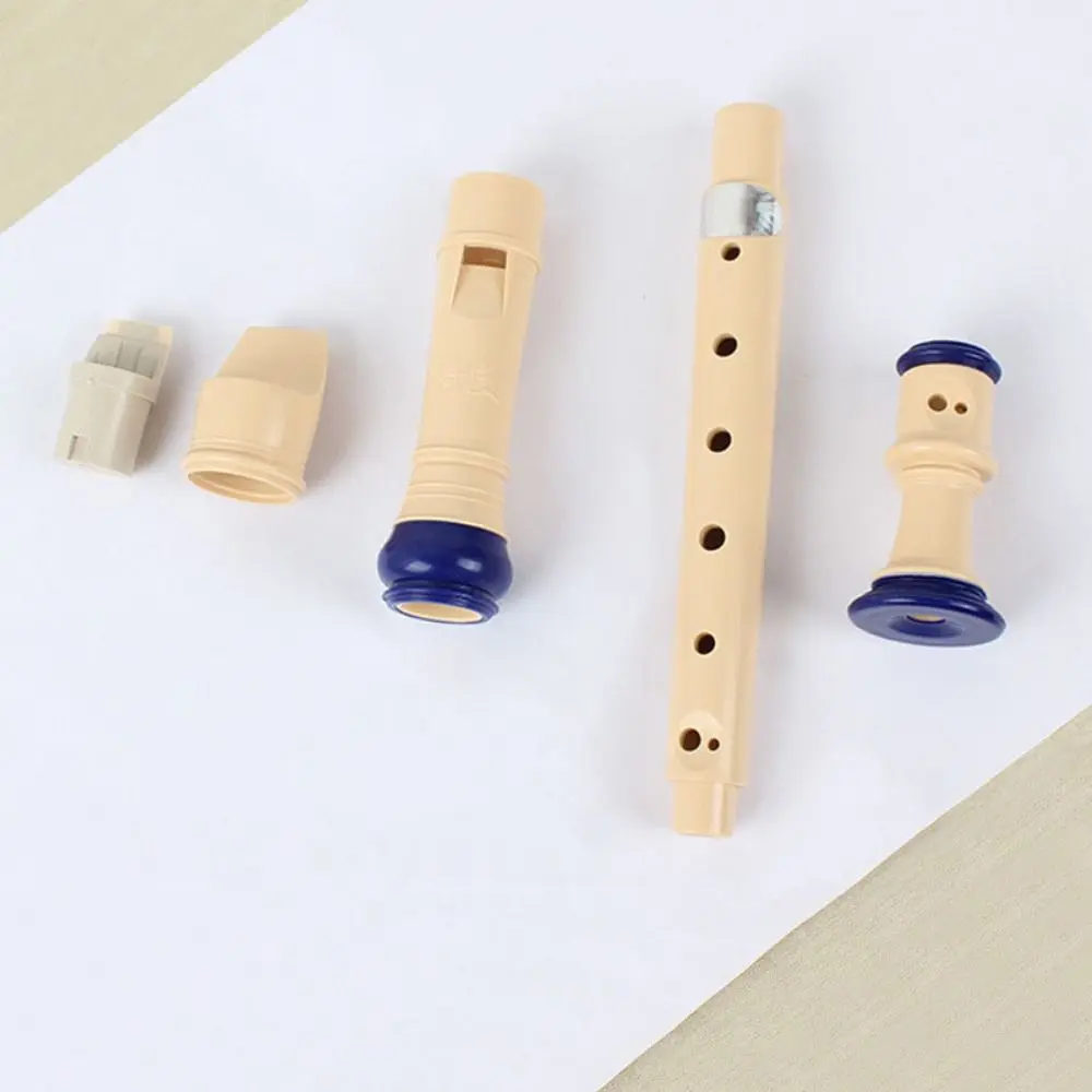 Easy Adjustable Soprano Recorder Food Grade ABS Non-toxic Eight Hole Clarinet Baroque Fingering Natural Vertical Flute