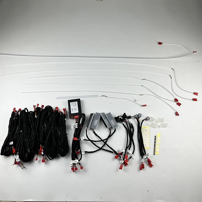 Pop For BMW 3 Series F30 F35 14-19 11-color Ambient Light Interior Door Ambient Light Through Central Control Atmosphere LED Str